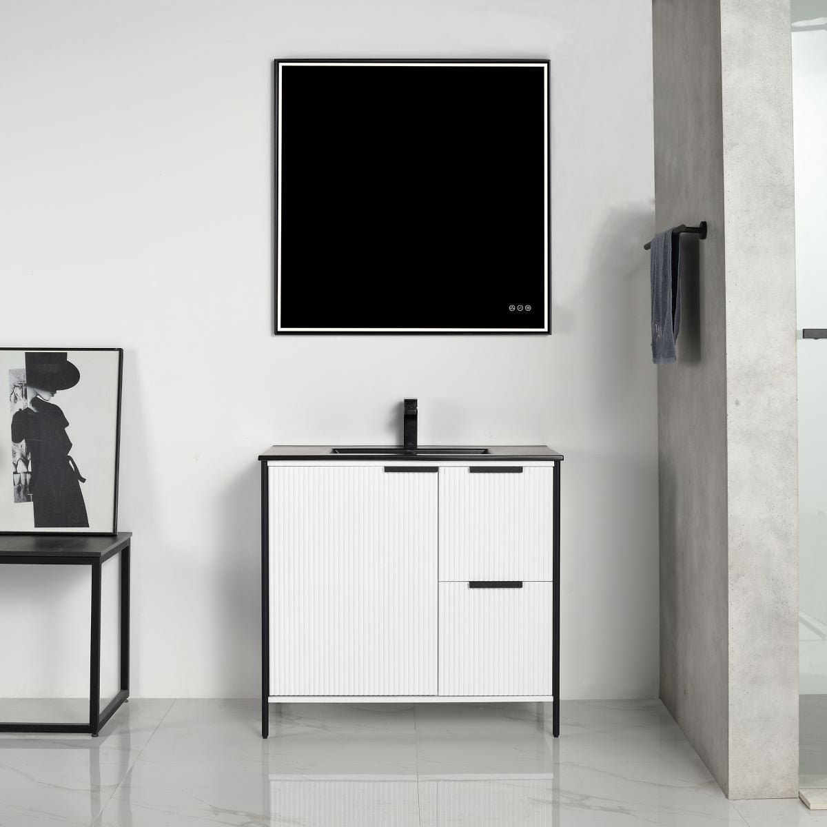 Blossom Zurich 36" Glossy White Vanity