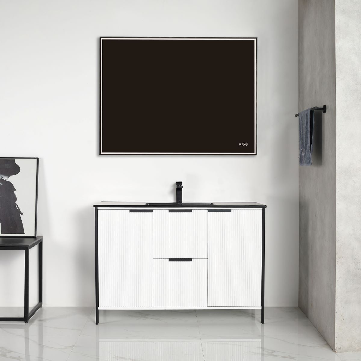 Blossom Zurich 48" Glossy White Vanity