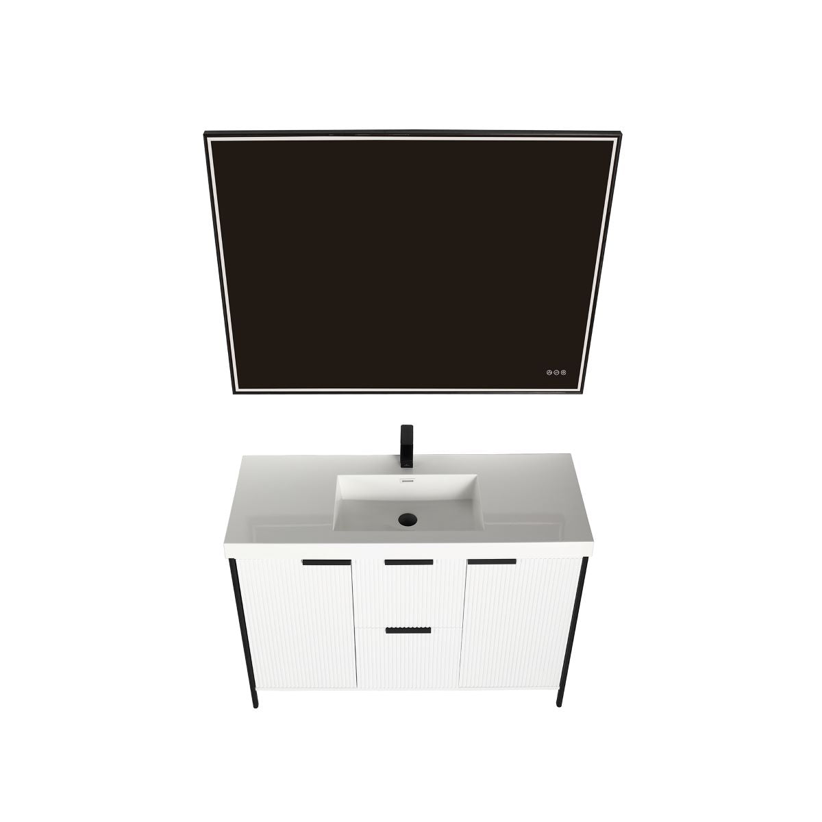 Blossom Zurich 48" Glossy White Vanity