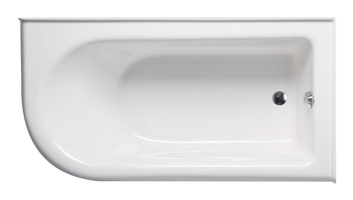 Americh BO6032TR-WH Bow 6032 Right Hand - Tub Only - White