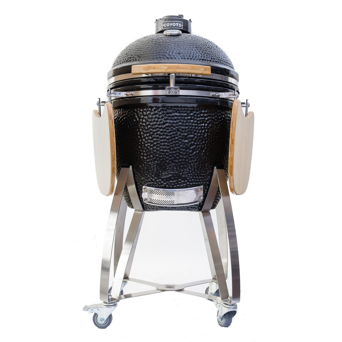 Coyote C1CHCS-FS Asado Smoker with Stand & Side Shelves - image 5