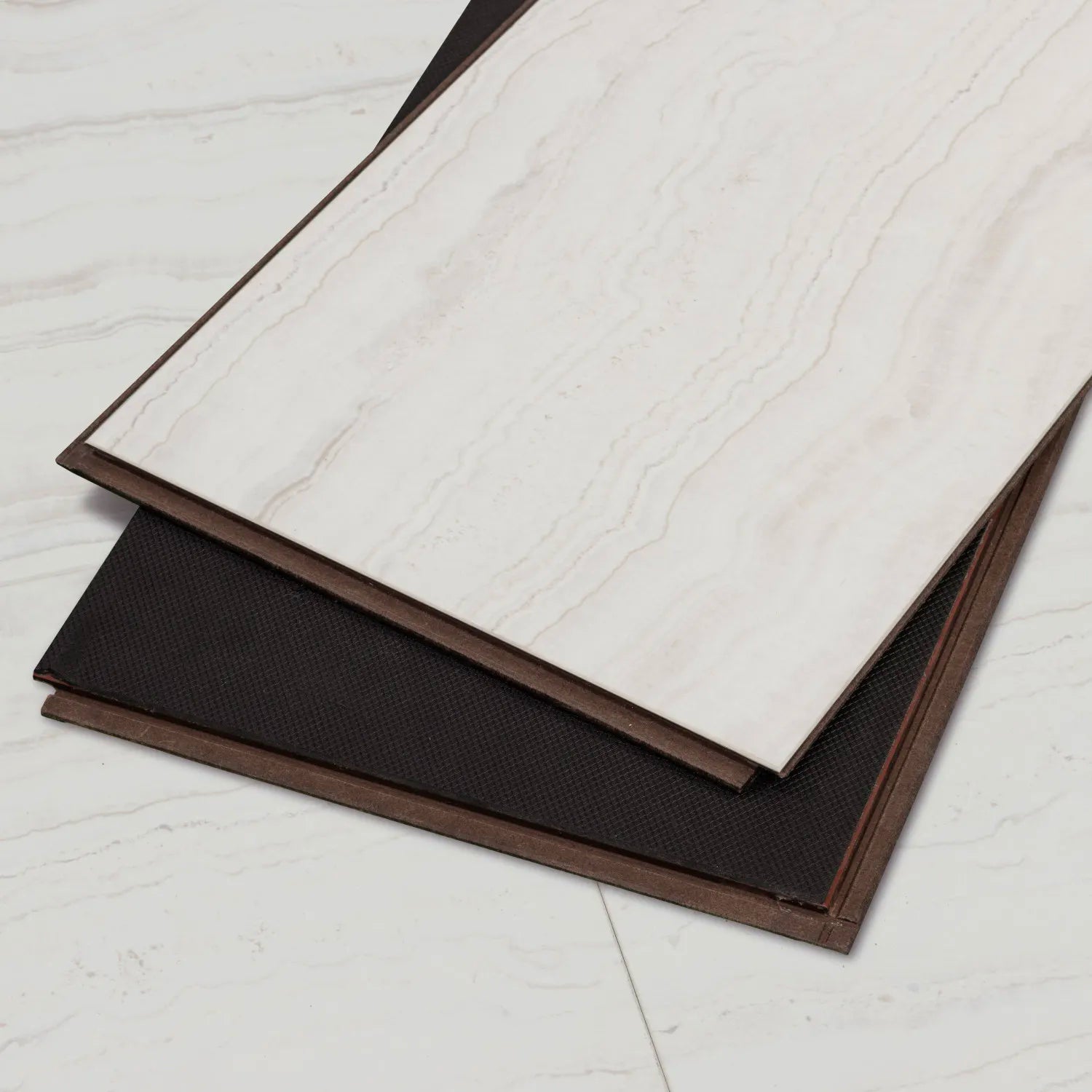 CALI Salt Point Travertine Shorebreak Laminate Tile Extra Wide Click (Covers 15.5 SQFT) 7701000300
