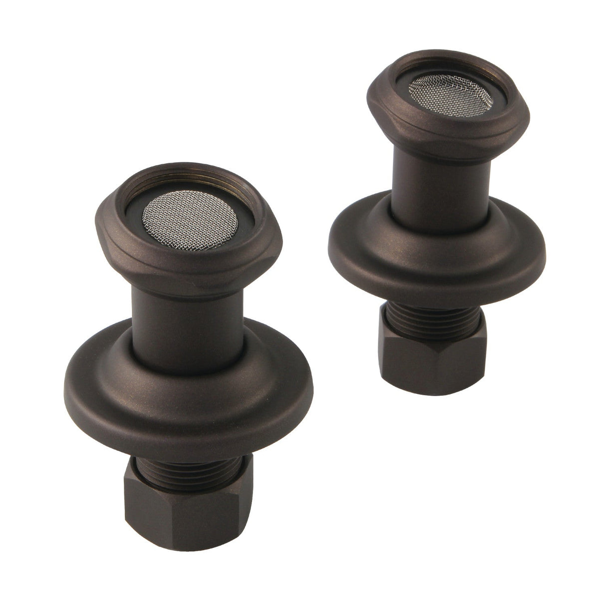 Vintage CAU4105 Tub Mount Couplers, Oil Rubbed Bronze