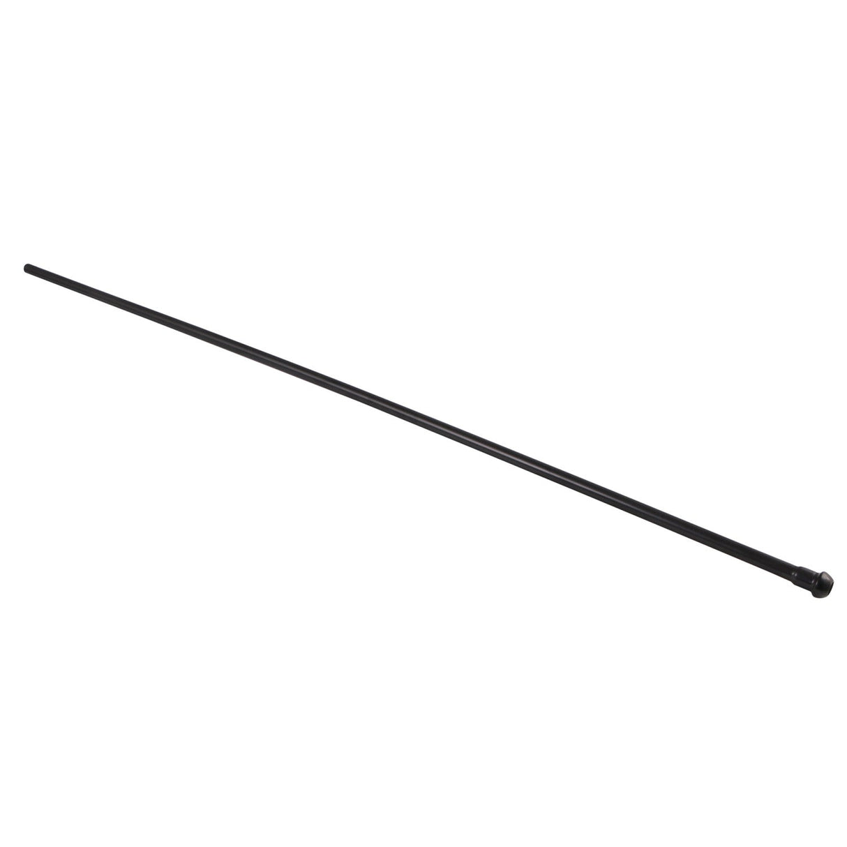 Complement CB38300MB 30-Inch Bullnose Bathroom Supply Line, Matte Black