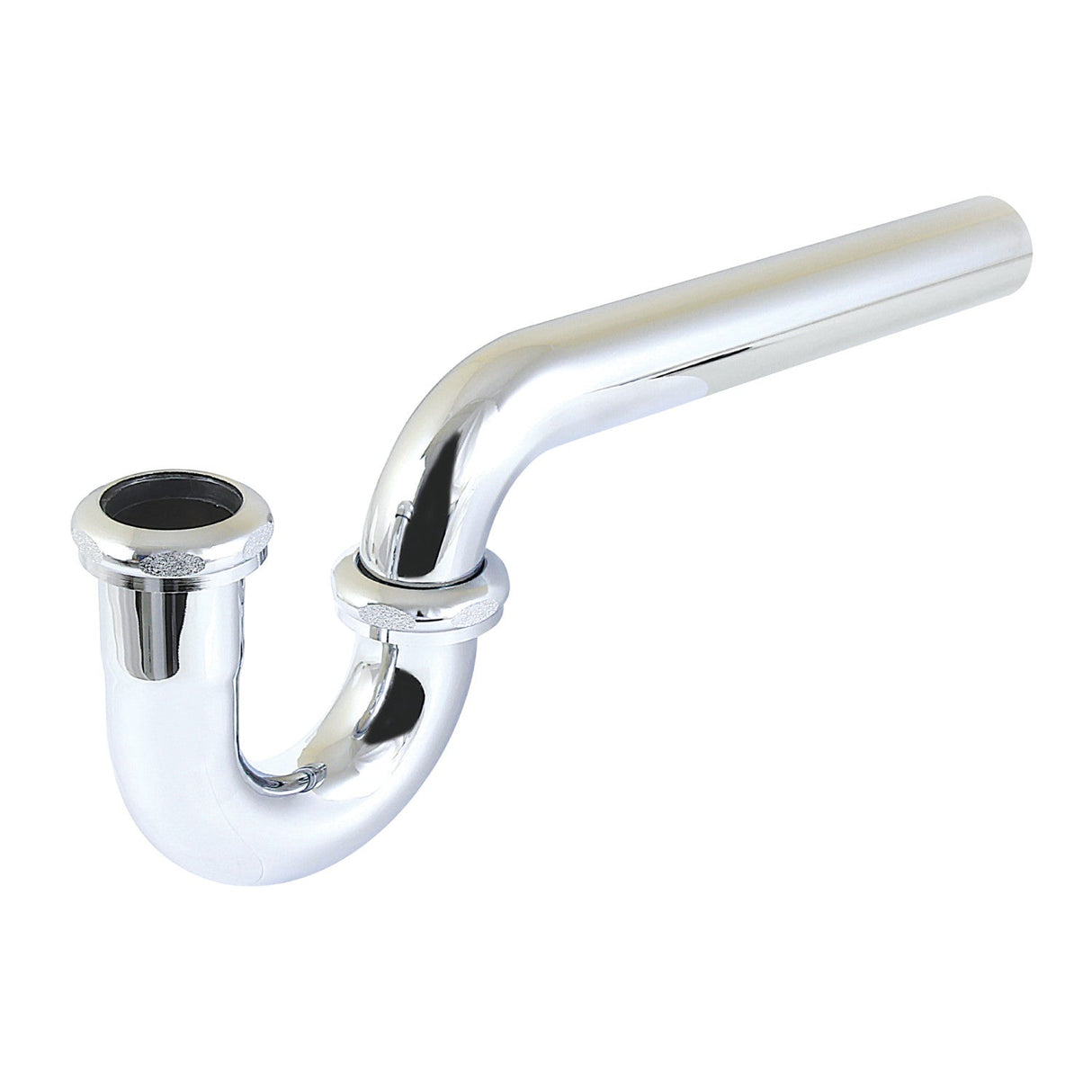 Made To Match CC1121 1-1/2 Inch Decor P-Trap without Flange, 13-1/16 Inch Length, 18 Gauge, Polished Chrome