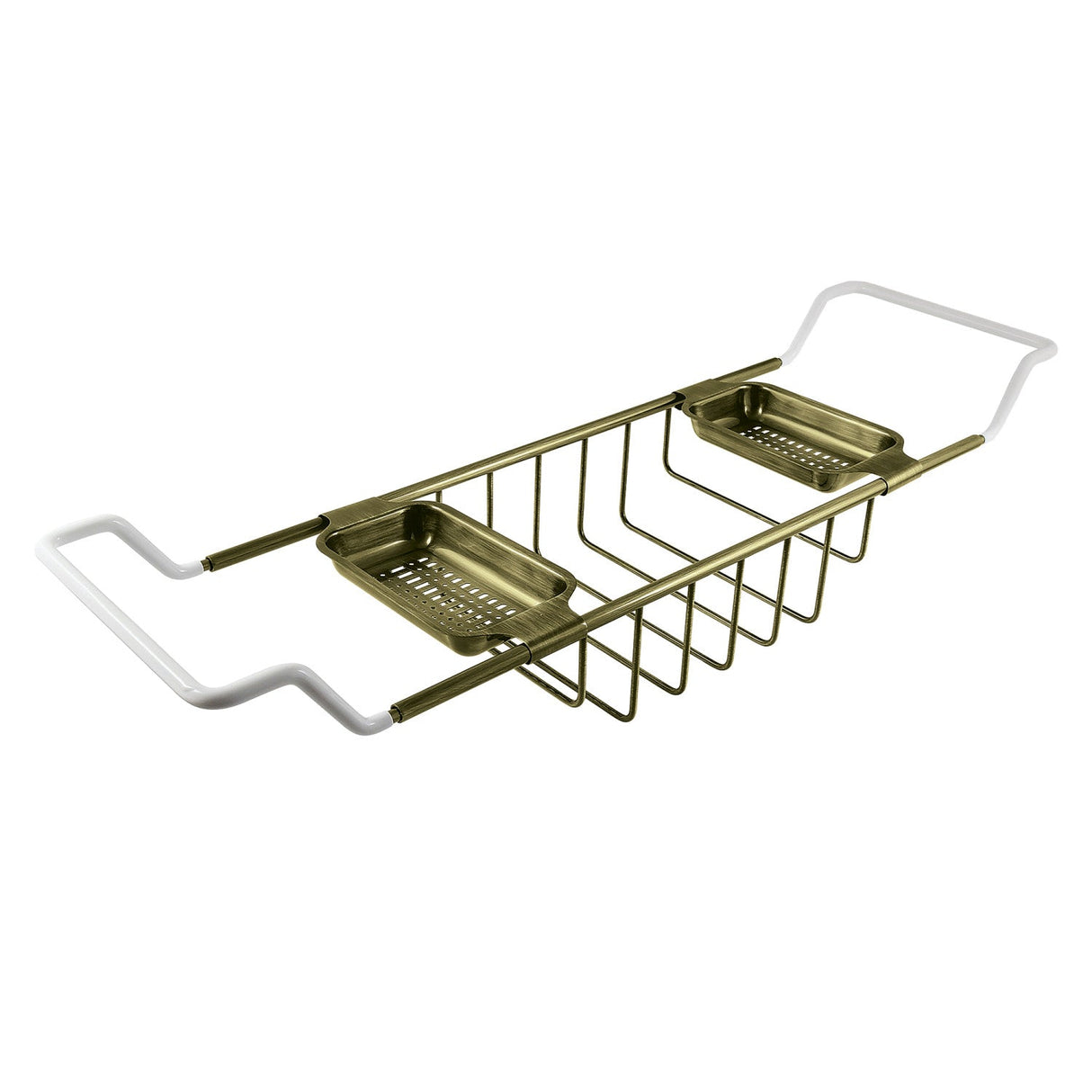 Vintage CC2153 Bathtub Caddy Tray, Antique Brass