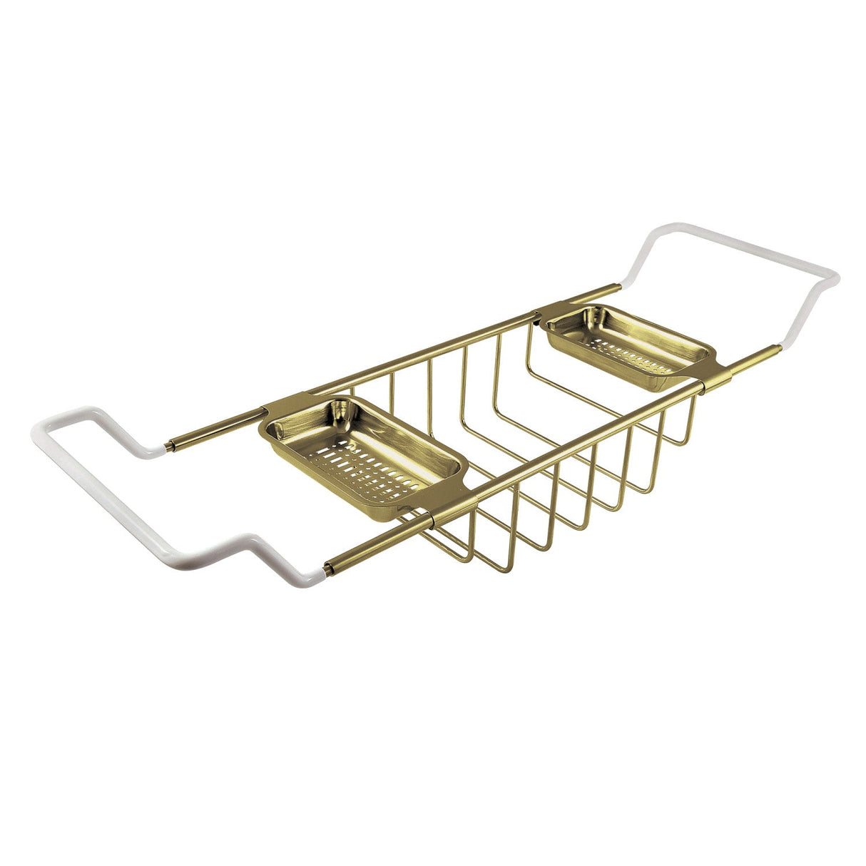 Vintage CC2157 Bathtub Caddy Tray, Brushed Brass