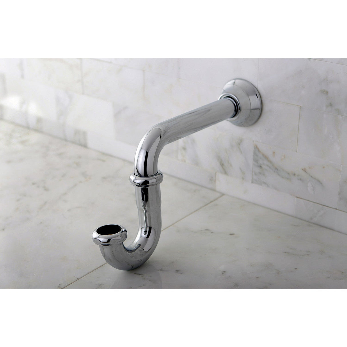 Vintage CC2181 1-1/4 Inch Decor P-Trap, 18 Gauge, Polished Chrome