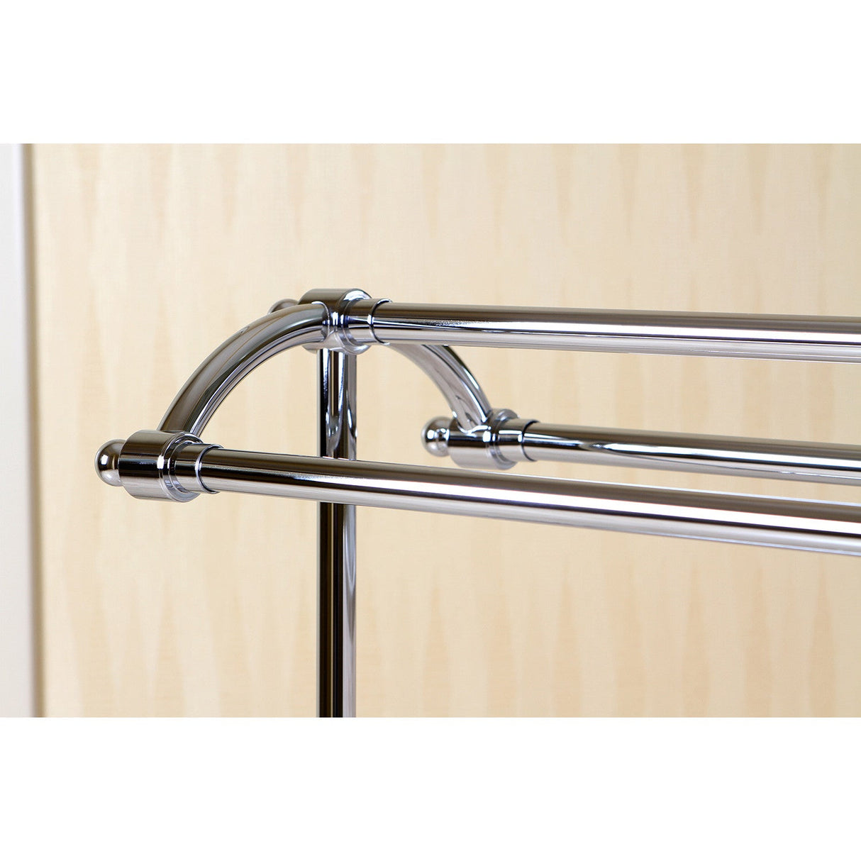 Vintage CC2291 Freestanding Towel Rack, Polished Chrome