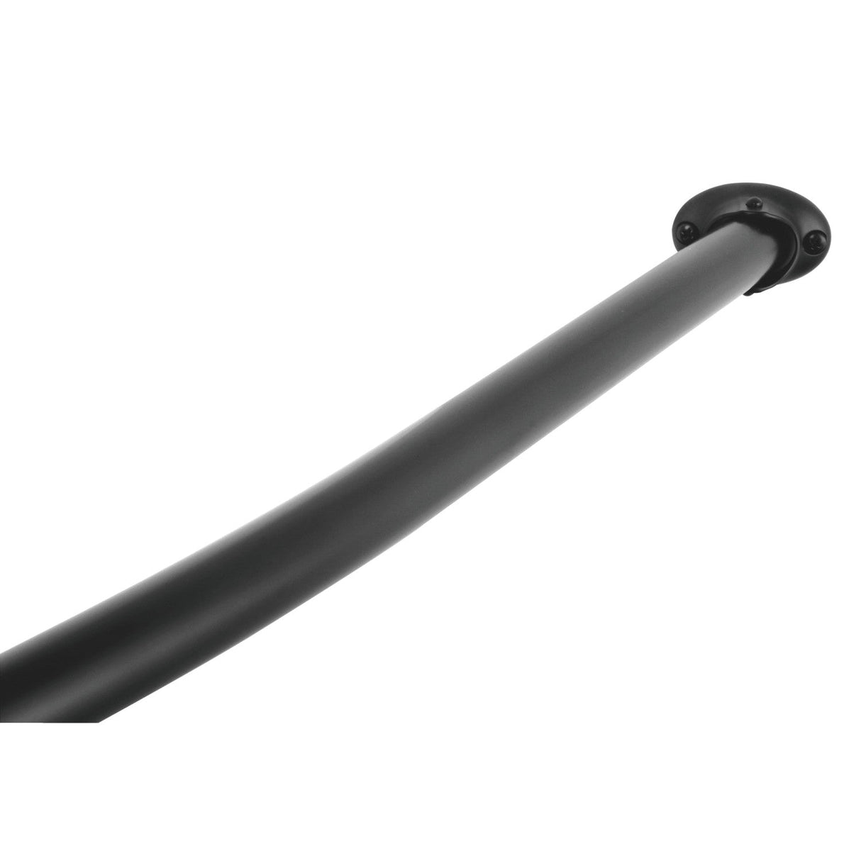 Edenscape CC3170 47-Inch to 60-Inch Adjustable Curved Shower Curtain Rod, Matte Black