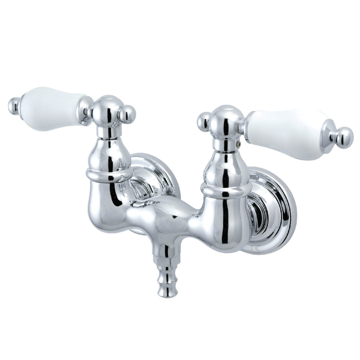 Vintage CC36T1 Two-Handle 2-Hole Tub Wall Mount Tub Faucet, Polished Chrome