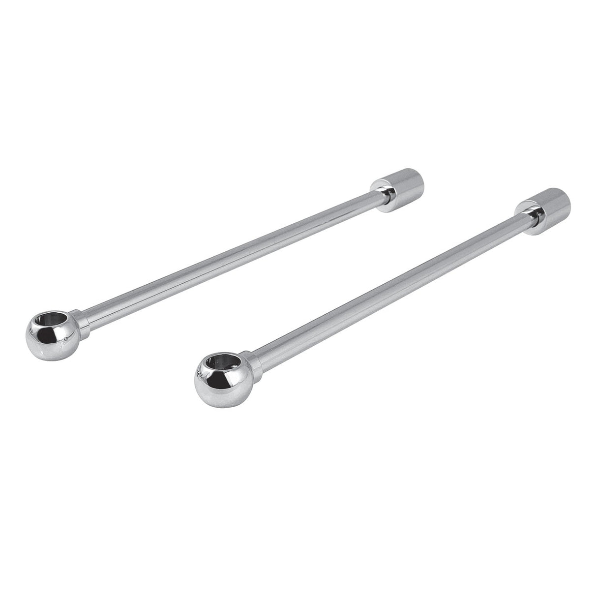 CC411 Tub Supply Line Wall Support for CC46x, CC47x, CC48x, Polished Chrome