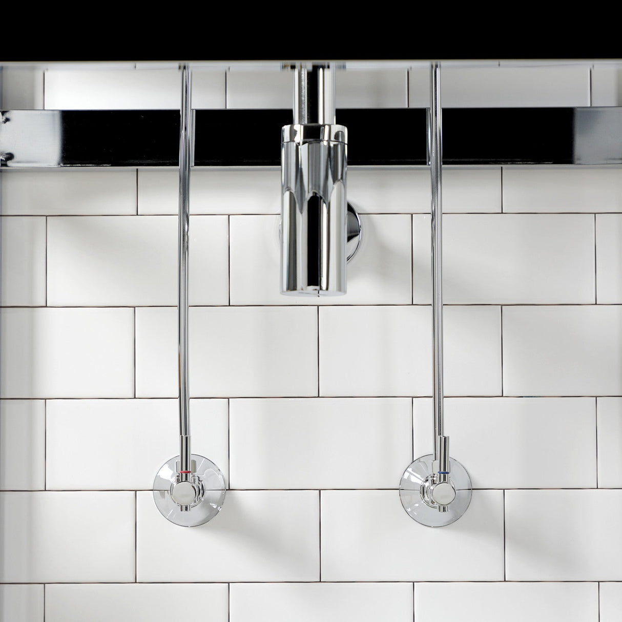 Trimscape CC43101DLLKB30 Contemporary Plumbing Sink Trim Kit with Bottle Trap, Polished Chrome