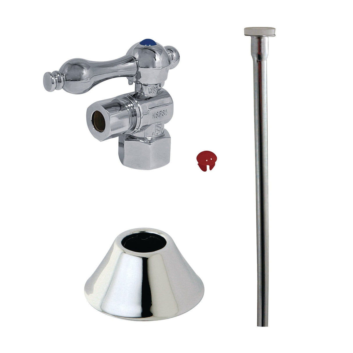 Trimscape CC43101TKF20 Traditional Plumbing Toilet Trim Kit, Polished Chrome