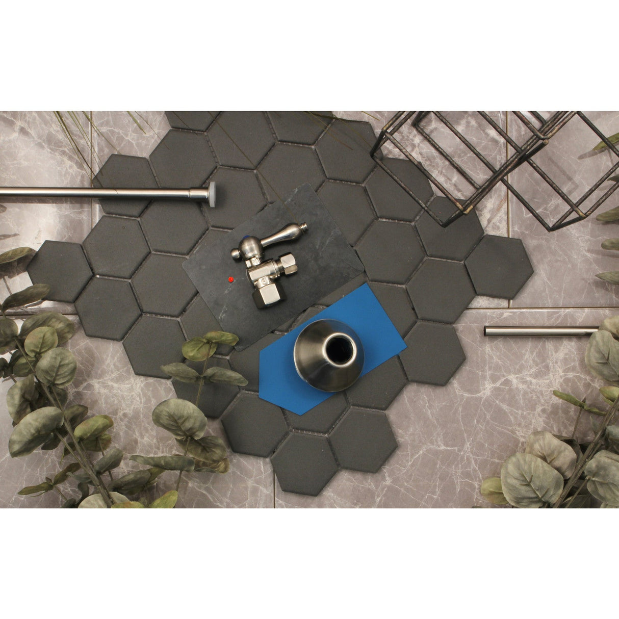 Trimscape CC43108TKF20 Traditional Plumbing Toilet Trim Kit, Brushed Nickel