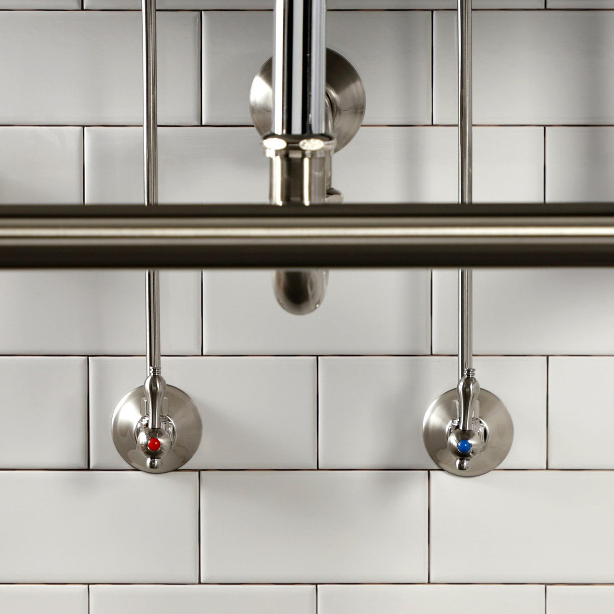 Trimscape CC43108VKB30 Traditional Plumbing Sink Trim Kit with P-Trap and Drain, Brushed Nickel