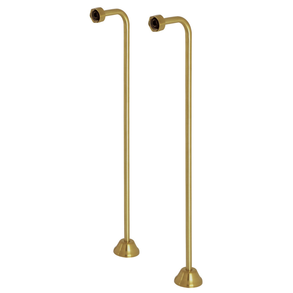 Vintage CC467 Single Offset Bath Supply, Brushed Brass
