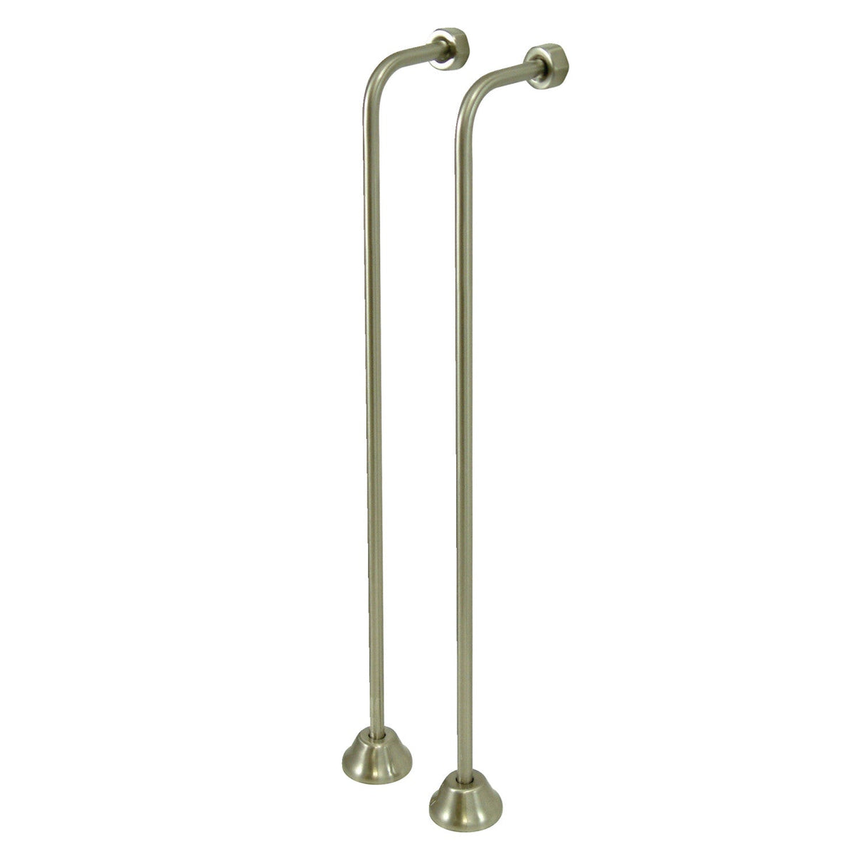 Vintage CC468 Single Offset Bath Supply, Brushed Nickel