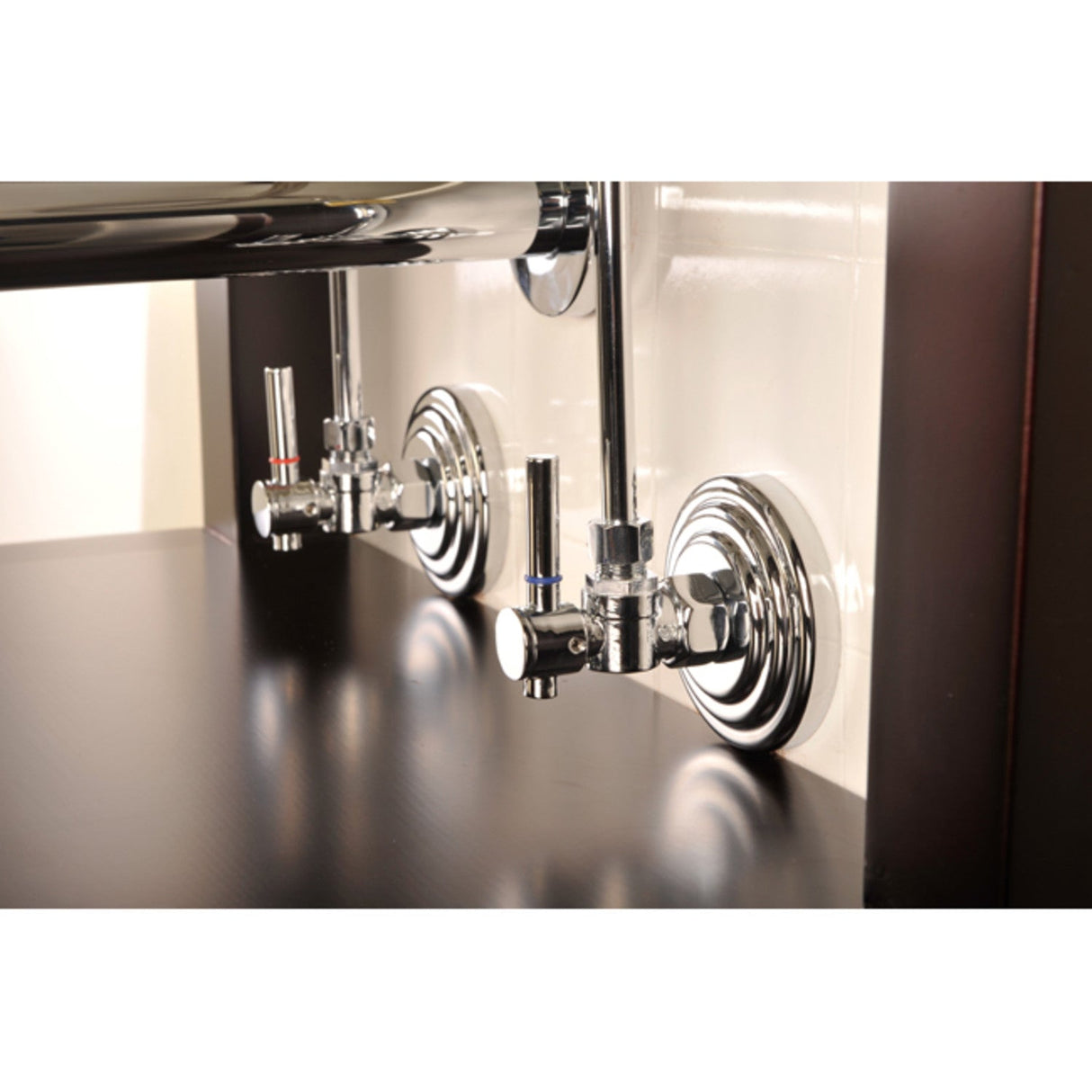 Trimscape CC53301DLTRMK2 Traditional Plumbing Sink Trim Kit with P-Trap and Overflow Drain, Polished Chrome