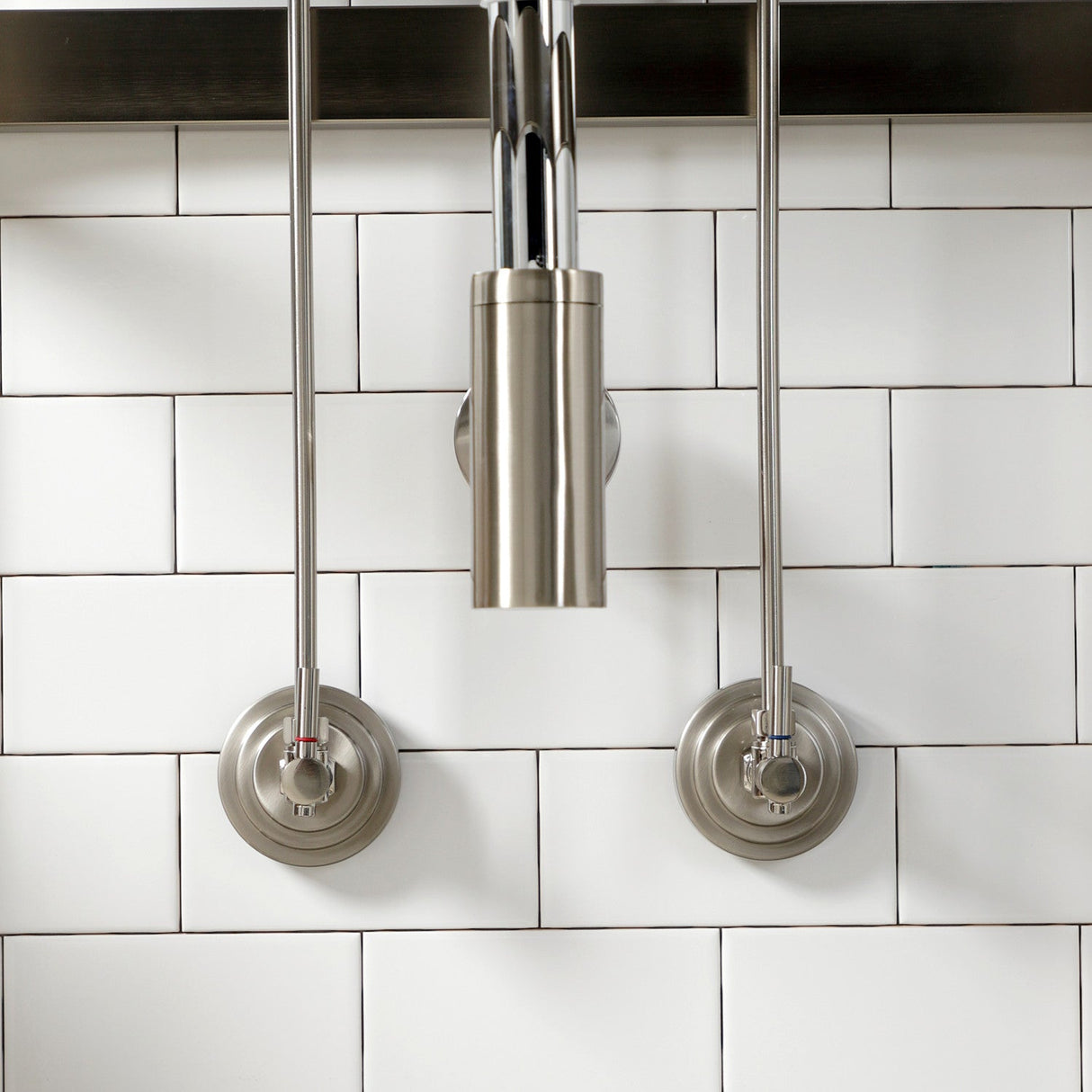 Trimscape CC53308DLTRMK2 Traditional Plumbing Sink Trim Kit with P-Trap and Overflow Drain, Brushed Nickel