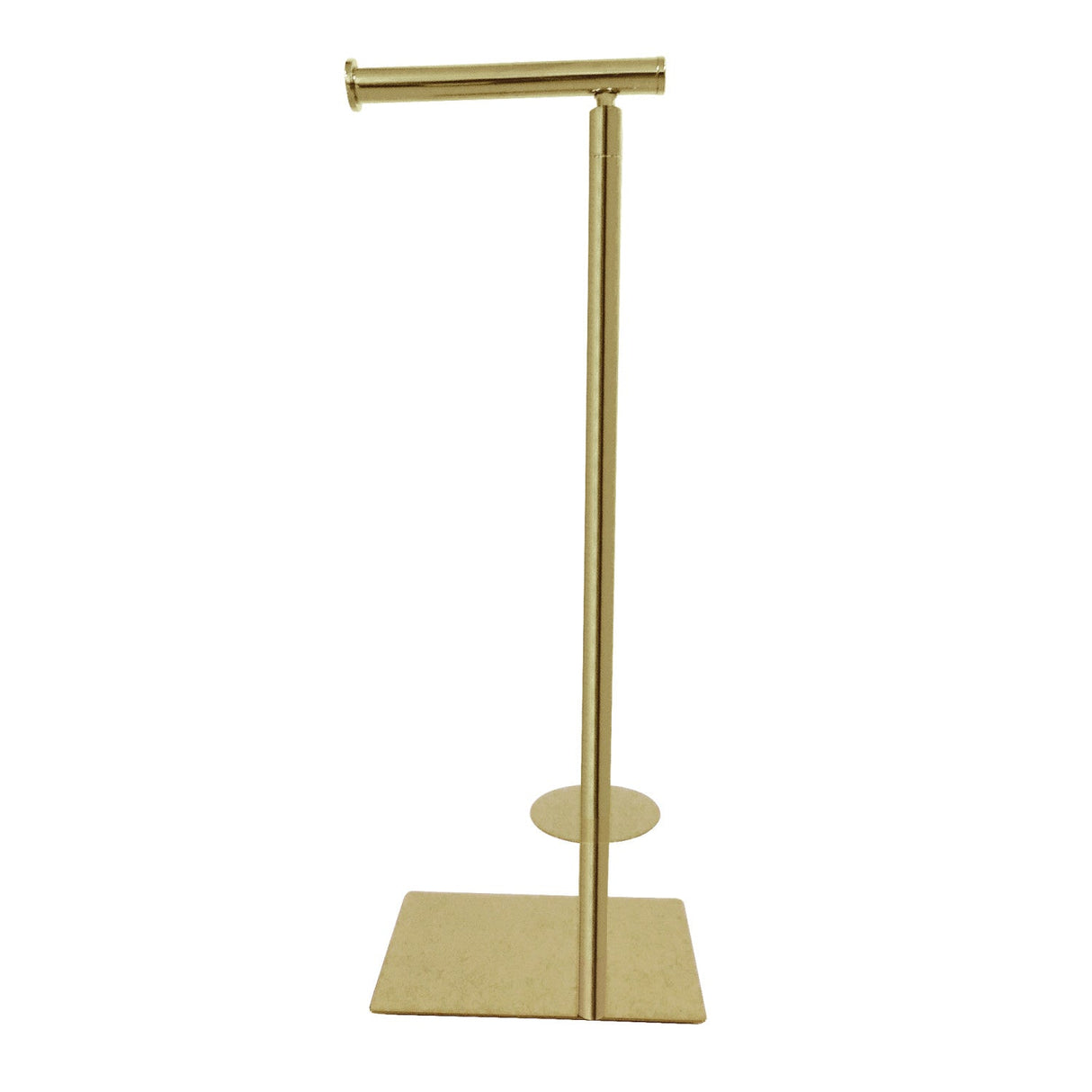 Claremont CC8002 Freestanding Toilet Paper Holder, Polished Brass