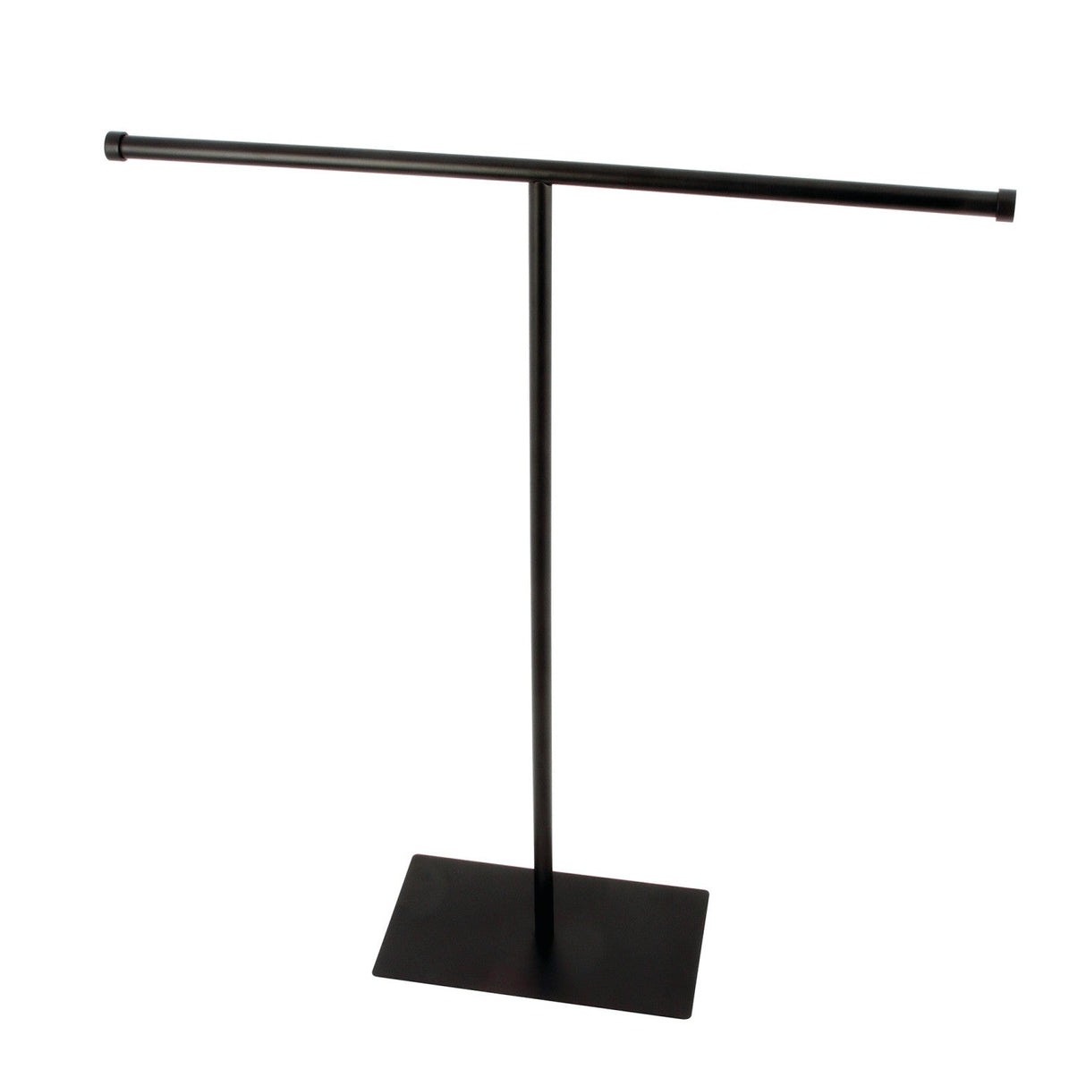 Claremont CC8200 Freestanding T-Shape Towel Rack, Matte Black