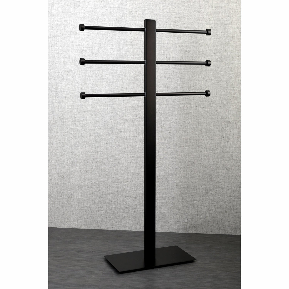 Edenscape CCS6025 Freestanding Triple Towel Rack, Oil Rubbed Bronze