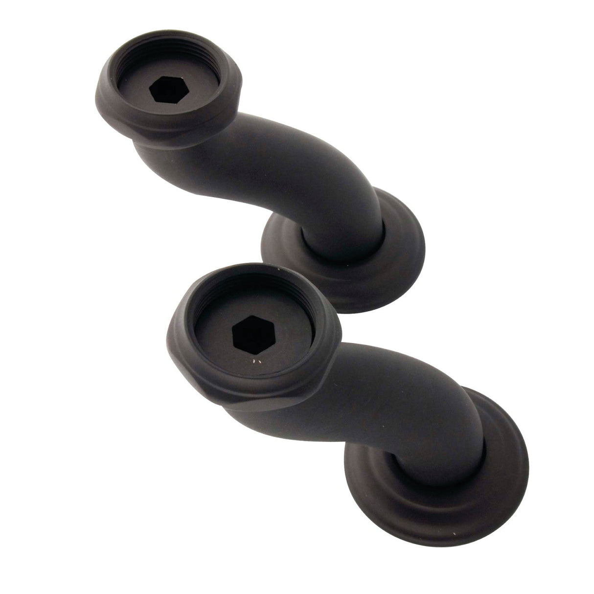 Vintage CCU405 S-Shape Swivel Elbows for Deck Mount Tub Faucet (CC409T5 Series), Oil Rubbed Bronze