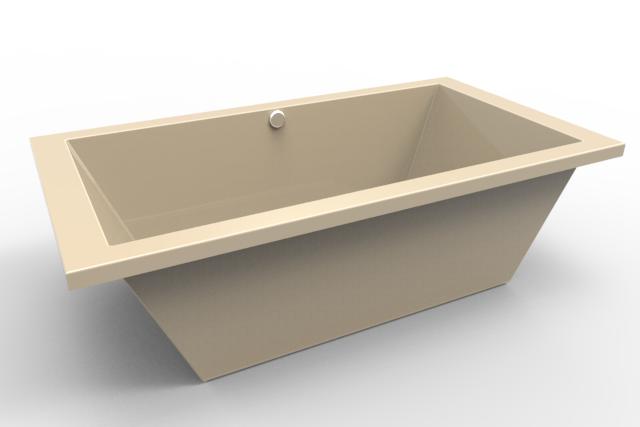 Hydro Systems CHE6636ATO-BON CHEYENNE, FREESTANDING TUB ONLY 66X36 - -BONE