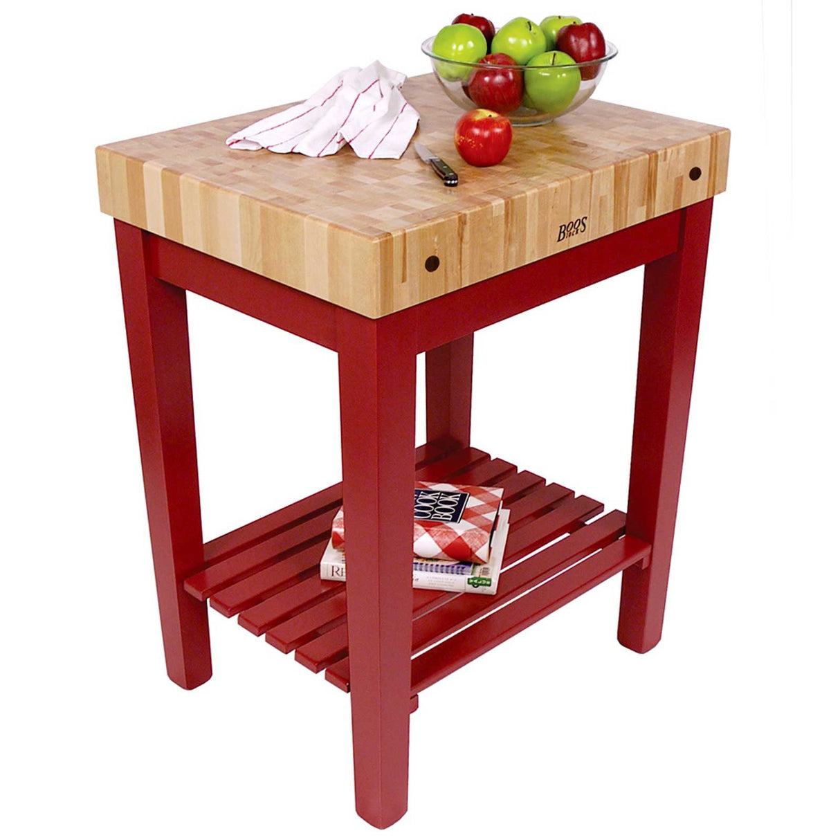 John Boos CU-CB3024-AL Square Shaped Table (Alabaster)