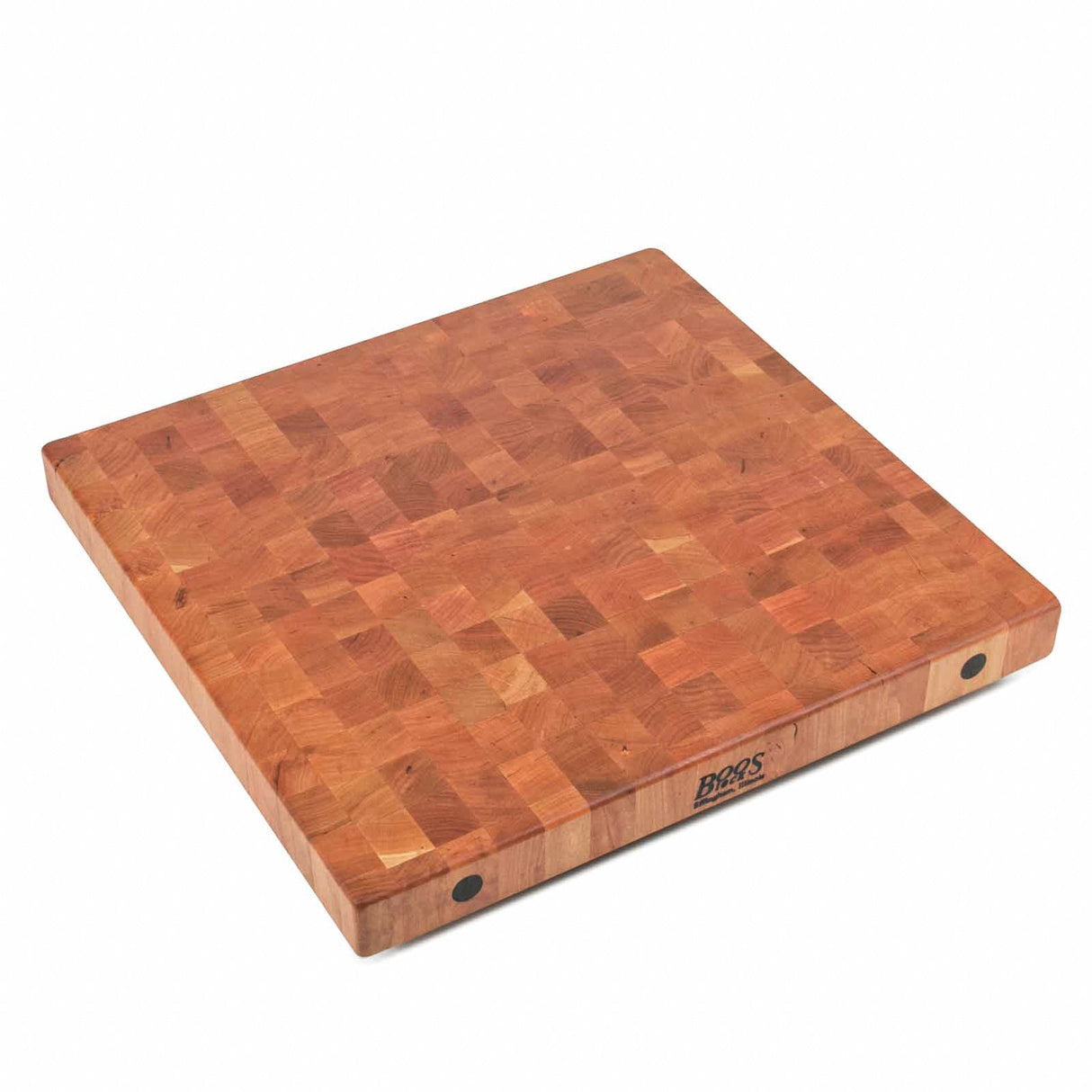 John Boos CHYBBIT4-3025 End Grain Butcher Block Island Top, 30 x 25 4, Cherry Wood CHERRY BB ISLAND TOP 30X25X4 CRM