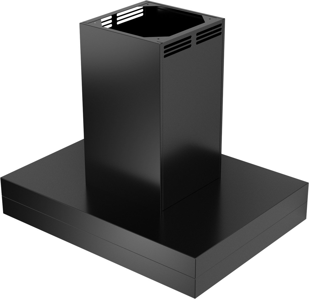 Vent-A-Hood CIEAH6-K36 BC 36" Contemporary Island Range Hood with Ductless Ventilation (ARS), Black Carbide