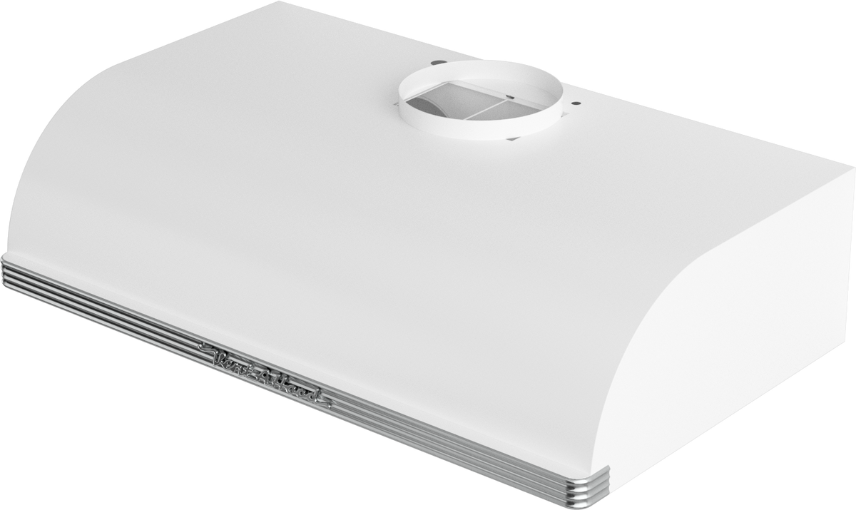 Vent-A-Hood CLH9-348 WH 48" 900 CFM Professional Retro-Style Under Cabinet Range Hood with Magic Lung Blower, White