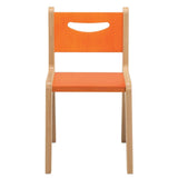 Whitney Brothers Whitney Plus 14H Orange Chair - CR2514O