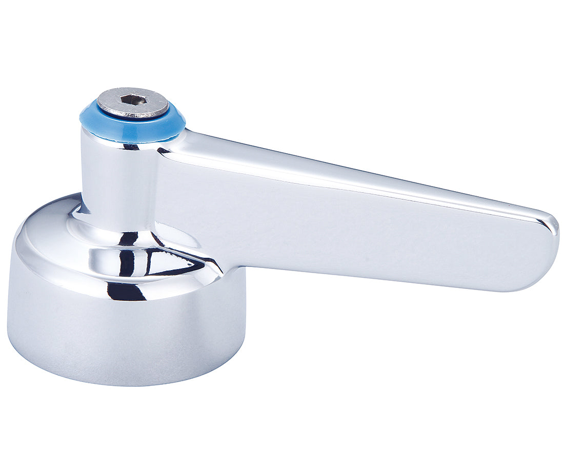 Central Brass CS-19007C Lever Handle With Vandal Proof Screw-Cold in Polished Chrome