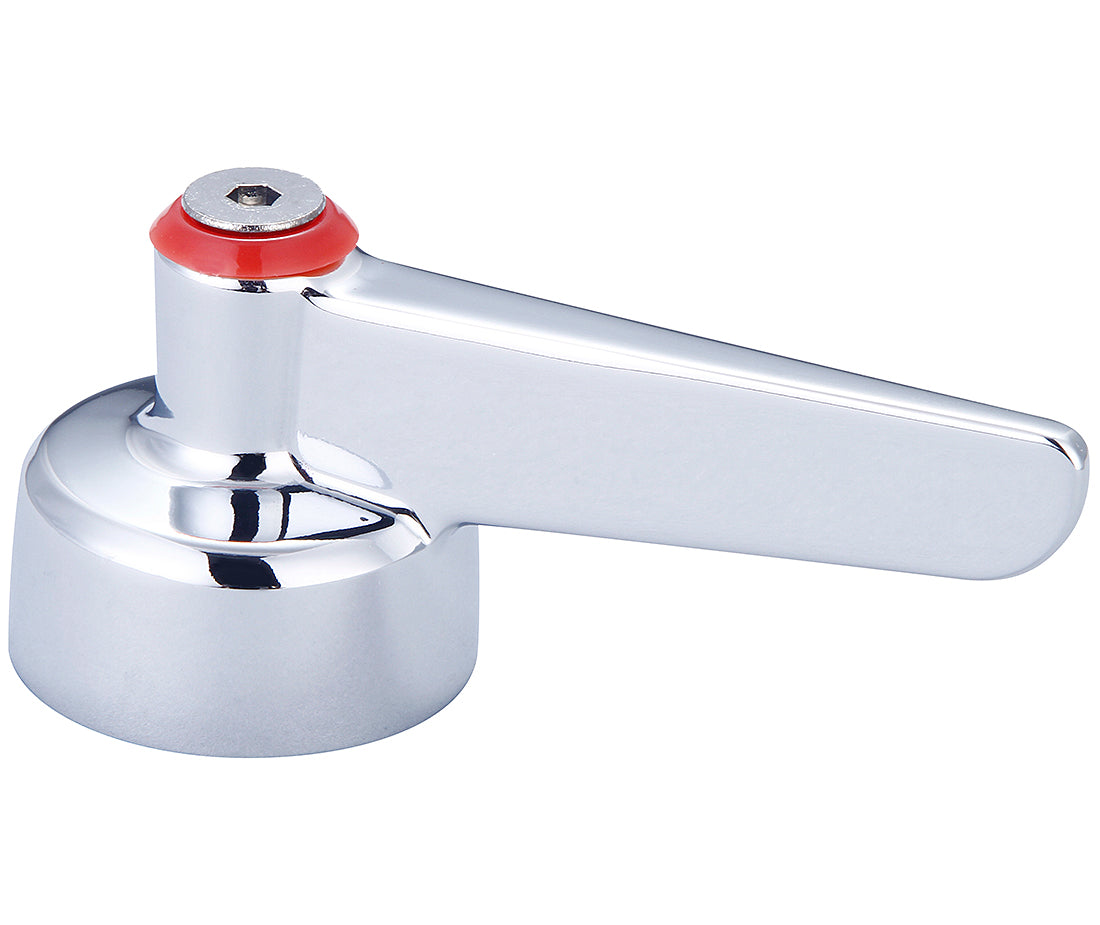 Central Brass CS-19007H Lever Handle With Vandal Proof Screw-Hot in Polished Chrome