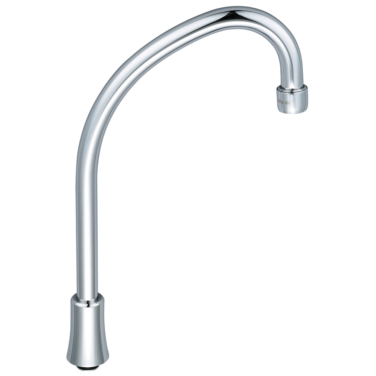 Central Brass CS-22001 6-3/8" Swivel Tri-Arc Gooseneck Spout With Aerator in Polished Chrome