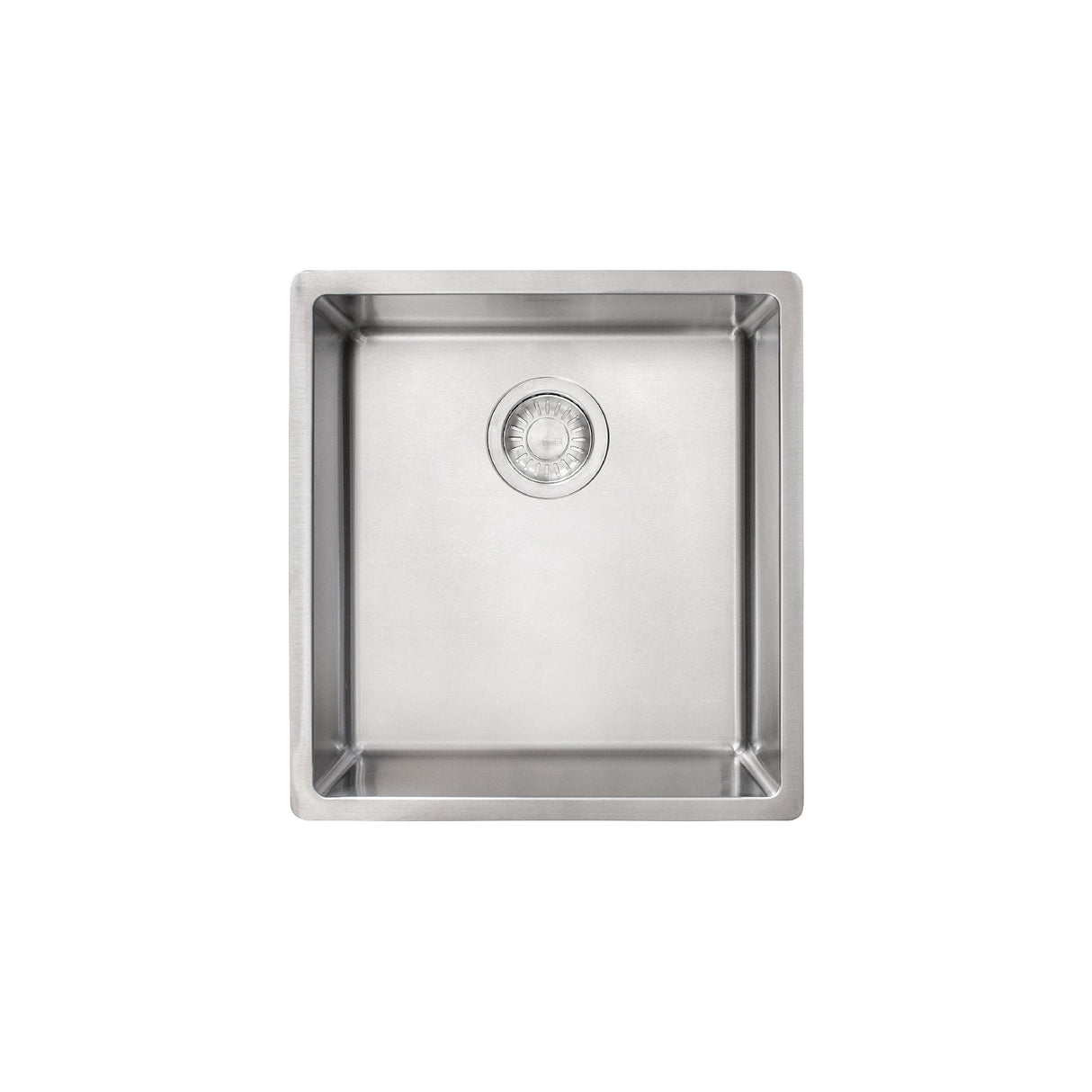 FRANKE CUX11015 Cube 16.5-in. x 18-in. 18 Gauge Stainless Steel Undermount Single Bowl Prep Sink - CUX11015 In Pearl