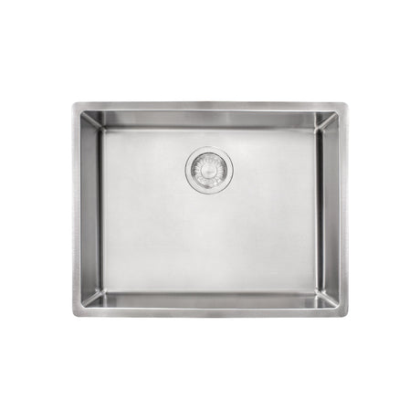 FRANKE CUX11021 Cube 23-in. x 18-in. 18 Gauge Stainless Steel Undermount Single Bowl Kitchen Sink - CUX11021 In Pearl