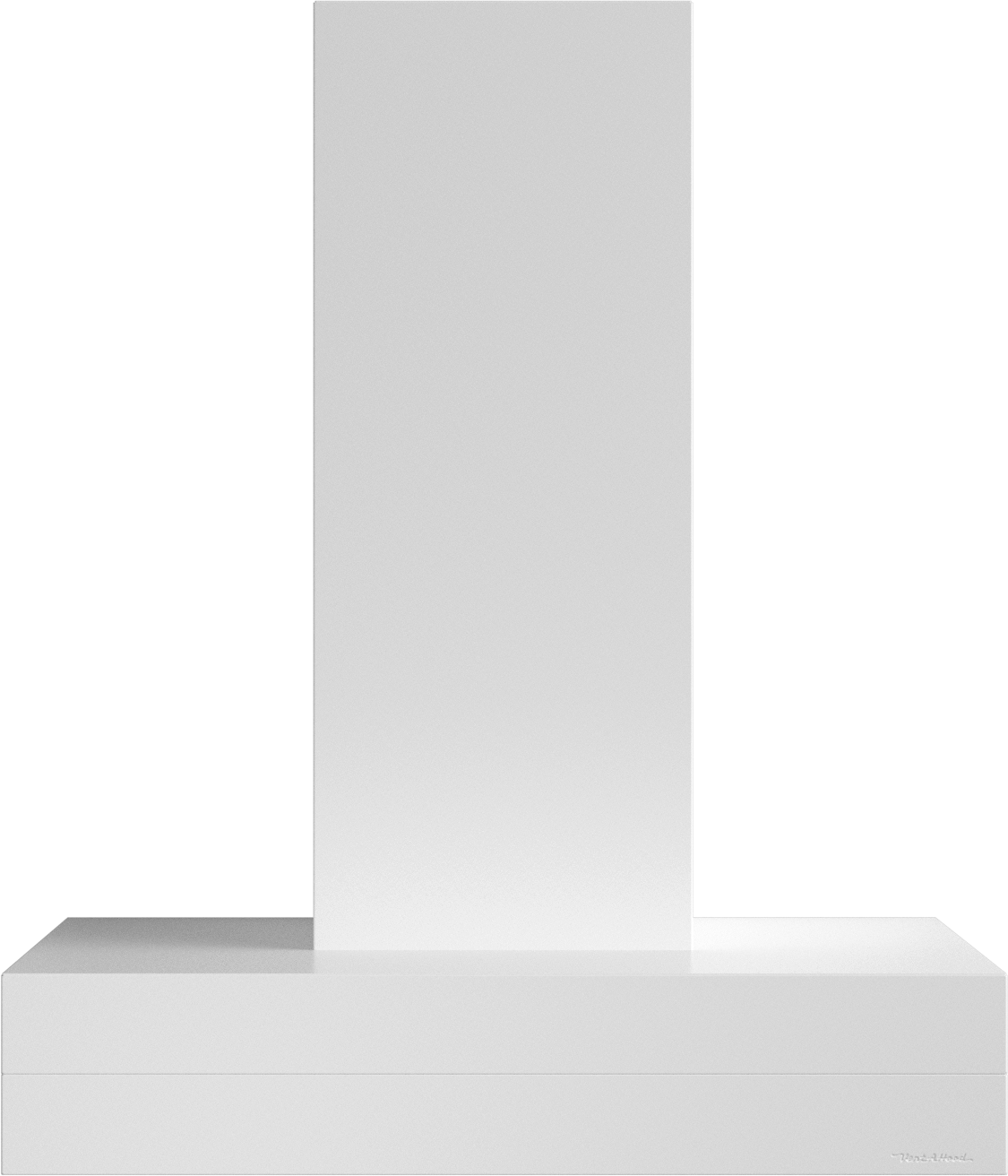 Vent-A-Hood CWEAH6-K30 WH 30" Contemporary Wall Mount Range Hood with Ductless Ventilation (ARS), White