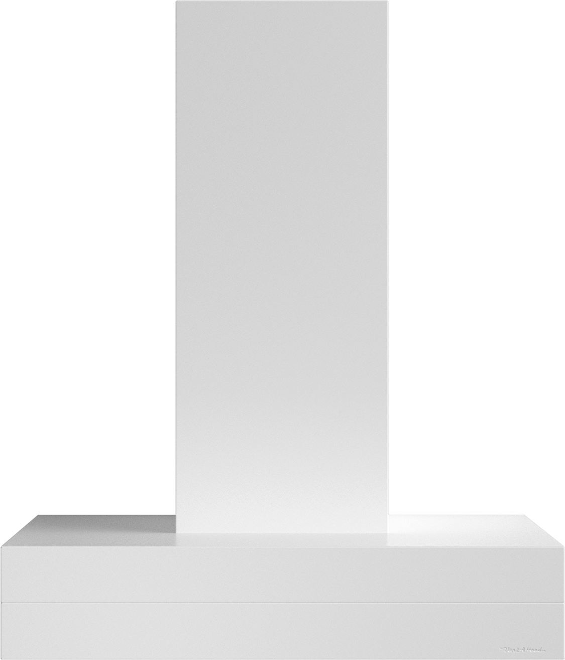 Vent-A-Hood CWEAH6-K48 BT 48" Contemporary Wall Mount Range Hood with Ductless Ventilation (ARS), Biscuit