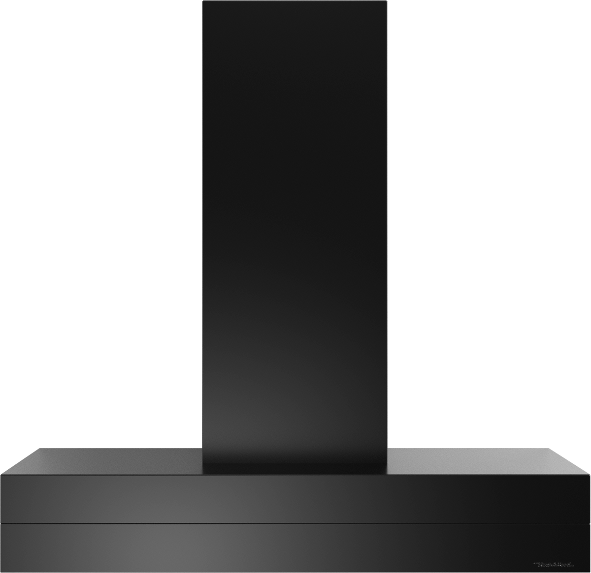 Vent-A-Hood CWEH6-K30 BC 30" 250 CFM Contemporary Wall Mount Range Hood with Low-Profile Blower (V-Line), Black Carbide