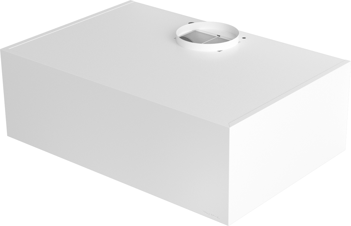 Vent-A-Hood CWH-354 WH 54" 900 CFM Professional Rectangle Wall Mount Range Hood with Magic Lung Blower, White