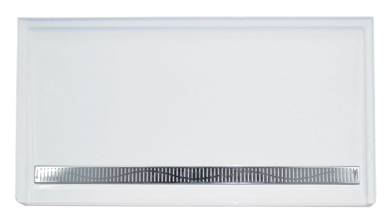 Americh C6032BF-BI 60" x 32" Barrier Free DS Base w/Channel Drain - Biscuit