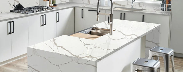 Raphael Quartz Porcelain Custom Countertop - get a personalised quote for your project