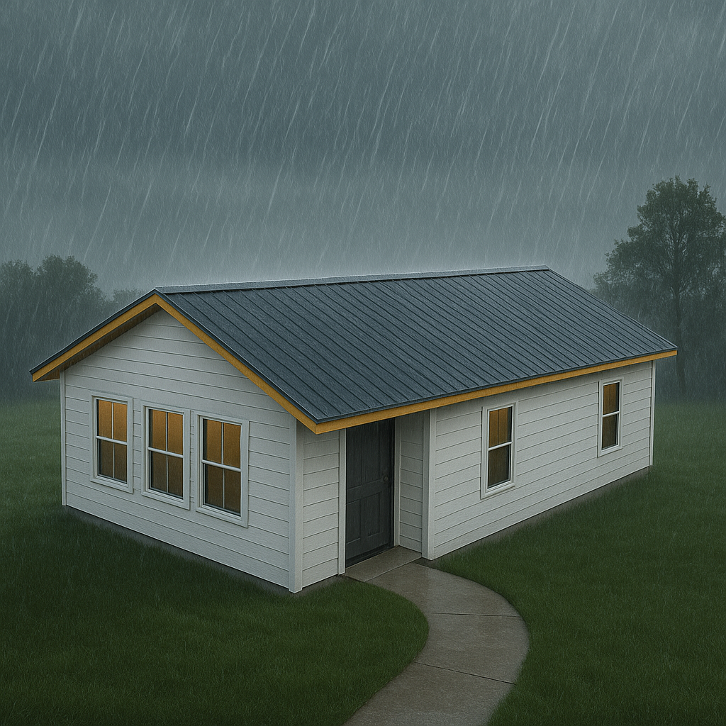 AbodeMOD ADU Shell | Modern 2 Bedroom, 1 Bath – 560 Sq Ft | Made from ThermaSteel