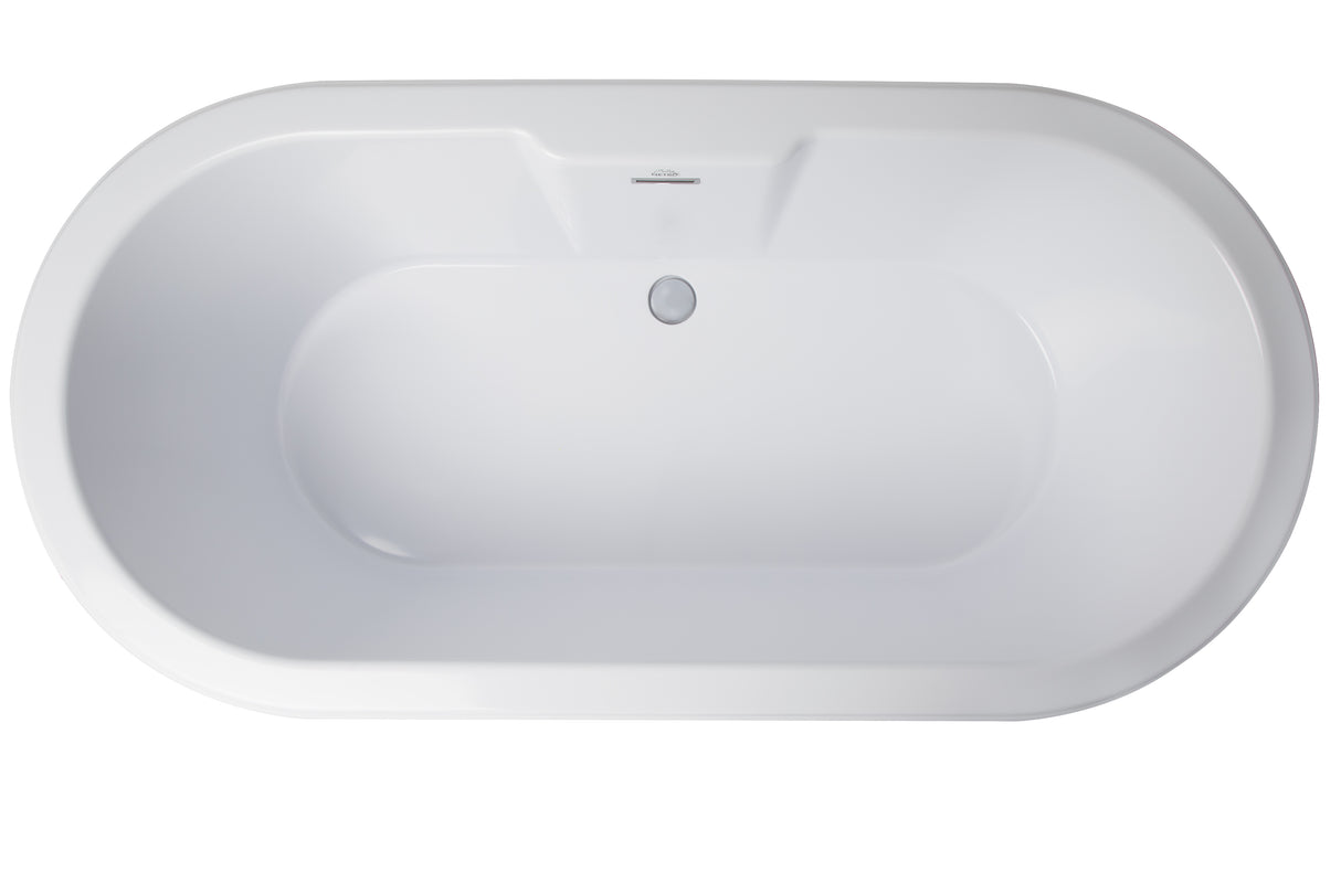 Hydro Systems CHT6632HTO-BIS CHATEAU 6632 METRO TUB ONLY-BISCUIT