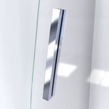 DreamLine Crest 58-60 in. W x 76 in. H Clear Glass Frameless Sliding Shower Door in Chrome