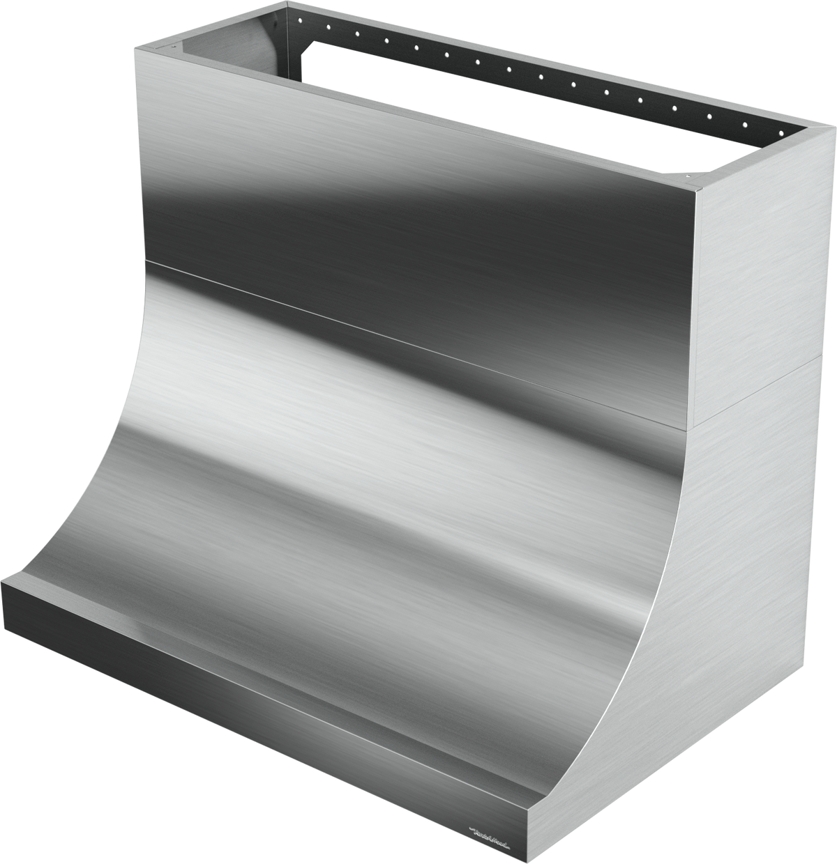 Vent-A-Hood DAH18-466 SS 66" 1200 CFM Professional Concave Wall Mount Range Hood with Magic Lung Blower, Stainless Steel