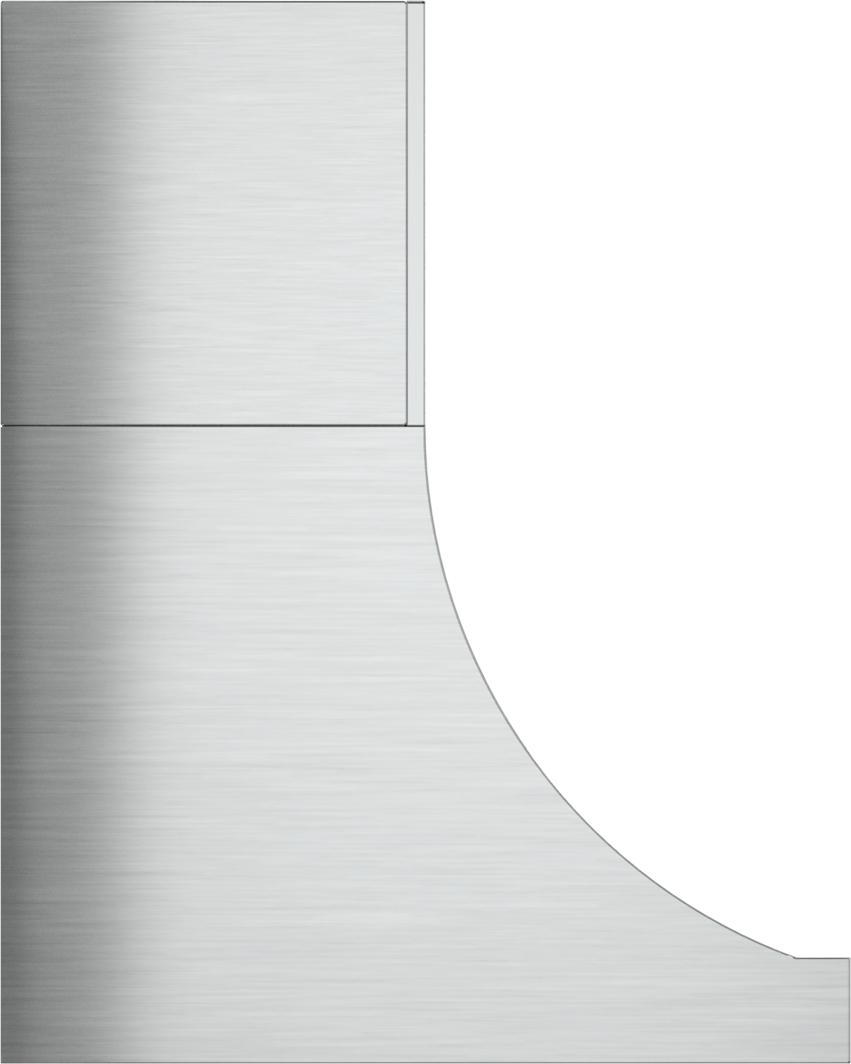 Vent-A-Hood DAH18-236 OL 36" 600 CFM Professional Concave Wall Mount Range Hood with Magic Lung Blower, Overlay